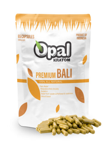 Kratom Capsule Premium Bali 65CT