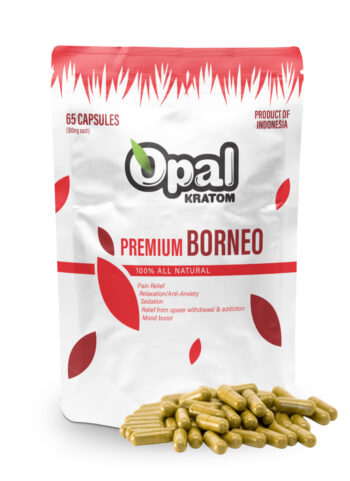 Kratom Capsule Premium Borneo 65CT