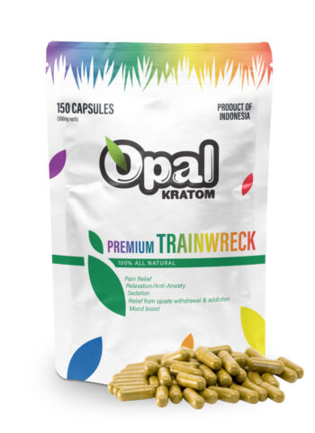 Kratom Capsule Premium Trainwreck 150CT