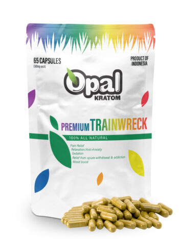 Kratom Capsule Premium Trainwreck 65CT